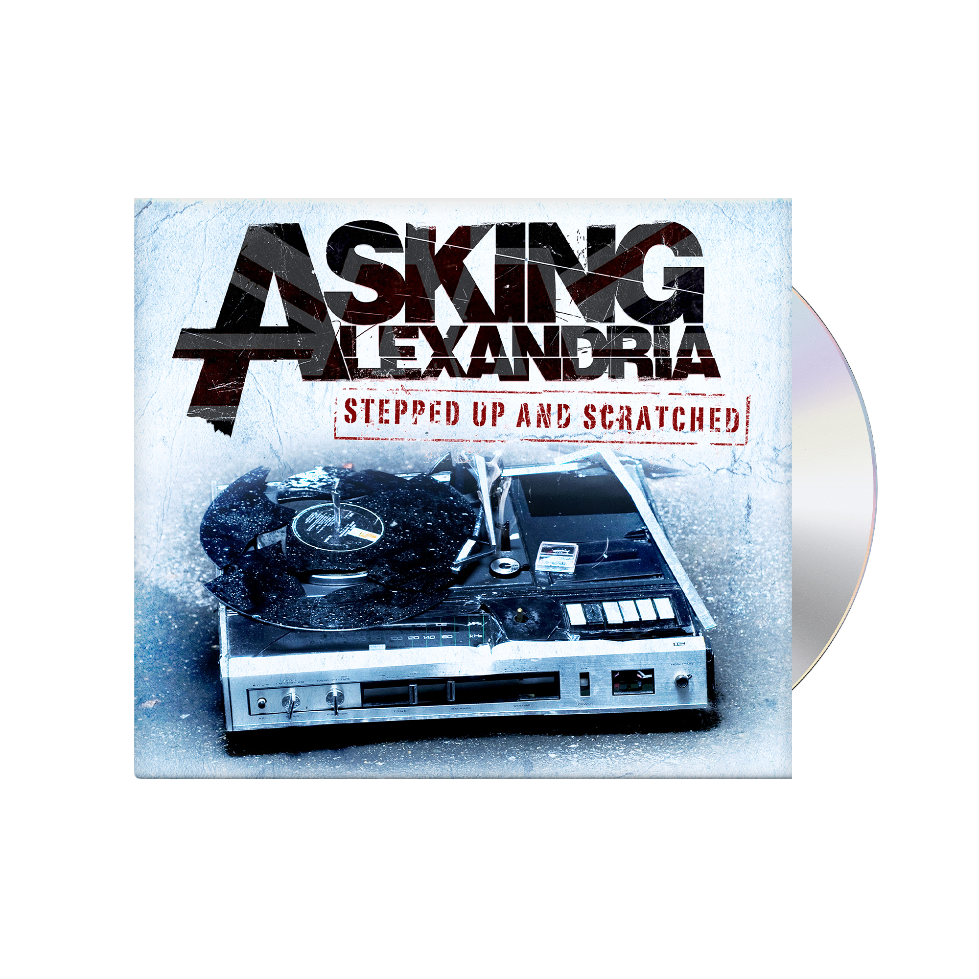 Asking Alexandria - 'Stepped Up & Scratched' CD – Sumerian Merch