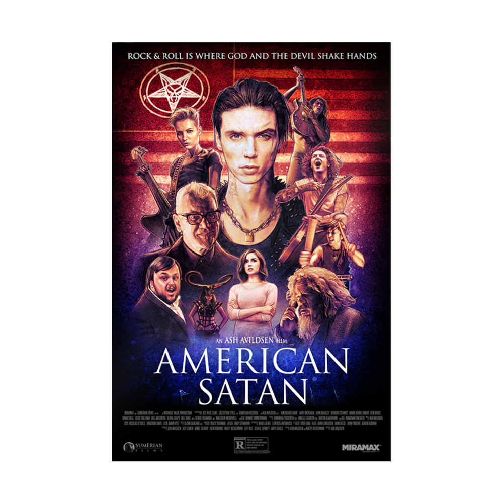 American Satan Poster – Sumerian Merch1