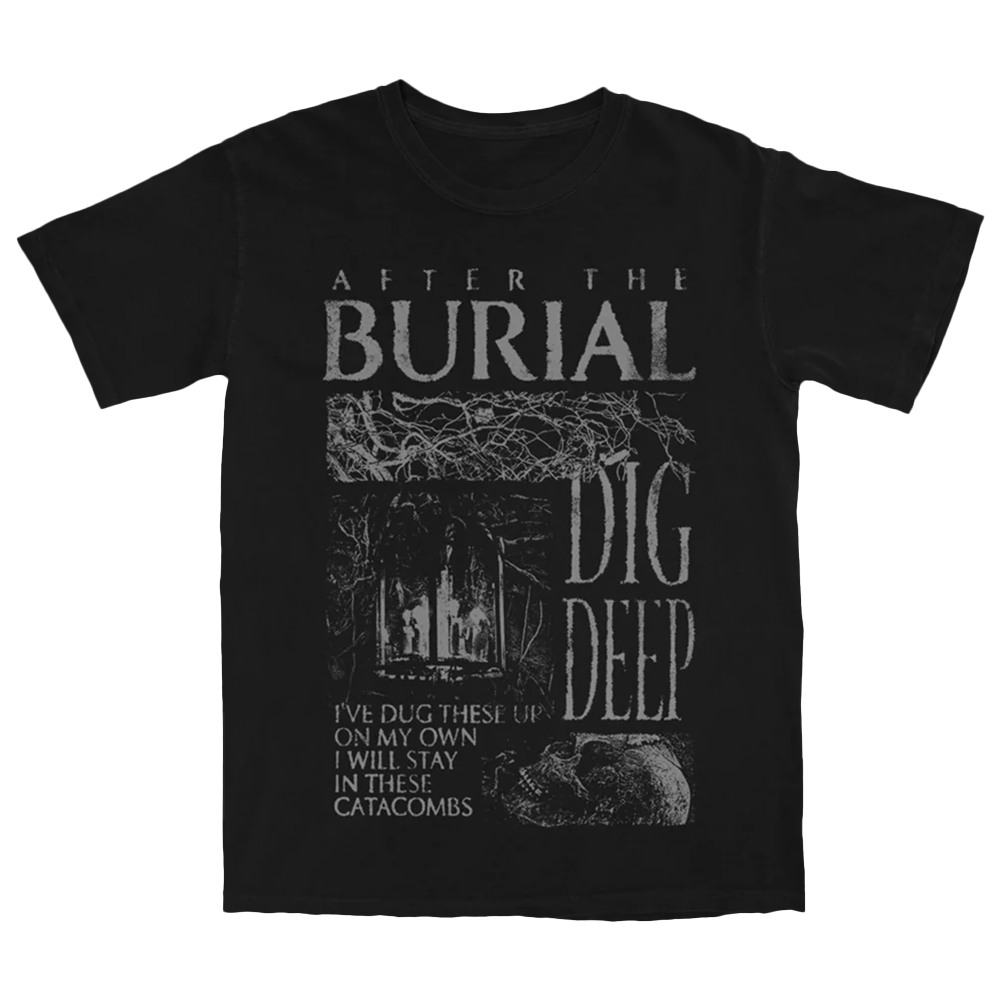 After The Burial - "Dig Deep Anniversary" Black Tee