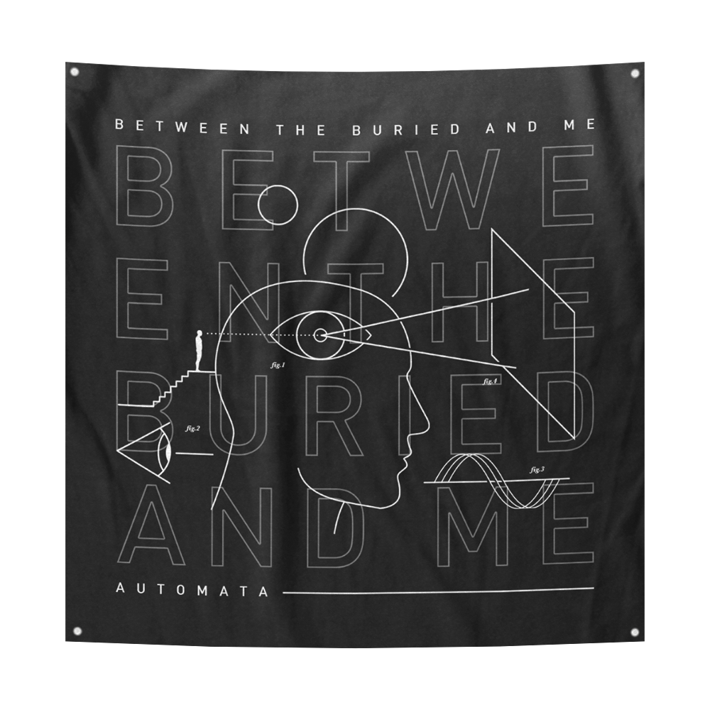Between the Buried and Me - Automata Wall Flag