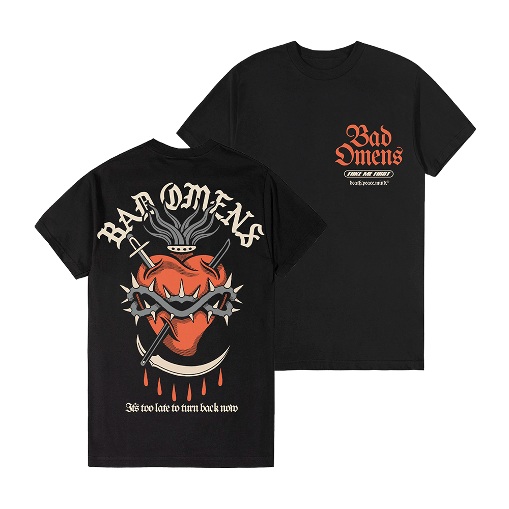 Bad Omens - Take Me First Black Tee – Sumerian Merch Bad Omens - Take Me First Black Tee – Sumerian Merch