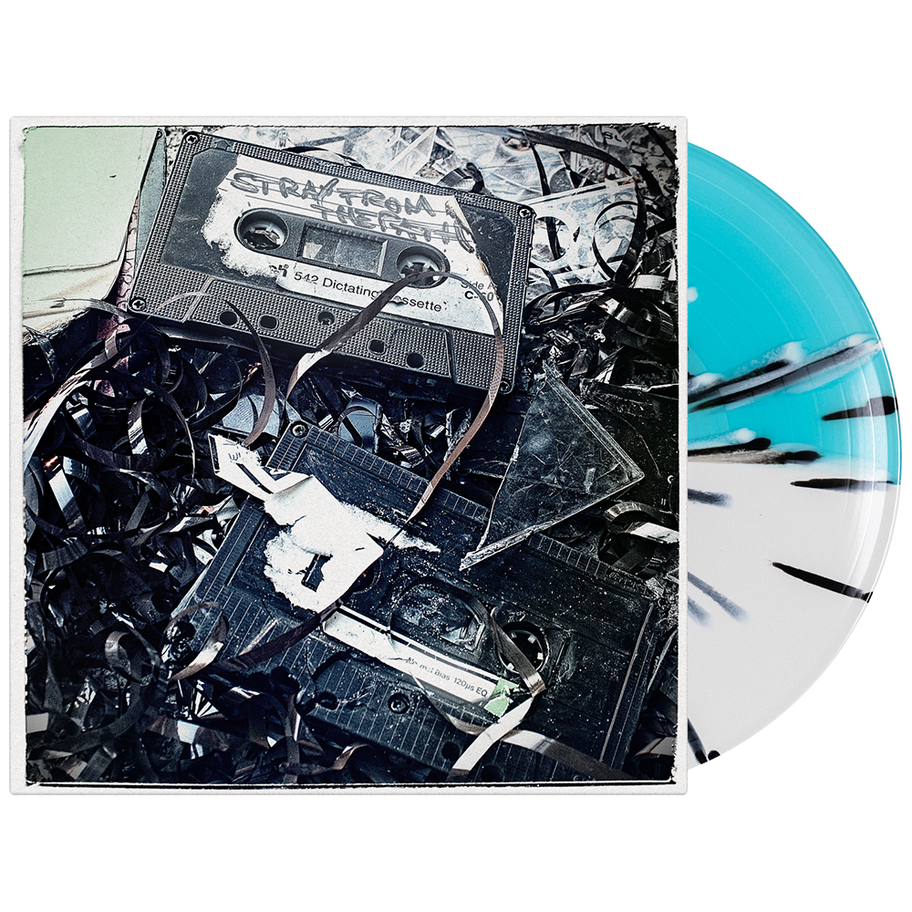 Stray From The Path - 'Rising Sun' Vinyl (White / Trans. Electric Blue Split w/ Black + White Splatter)