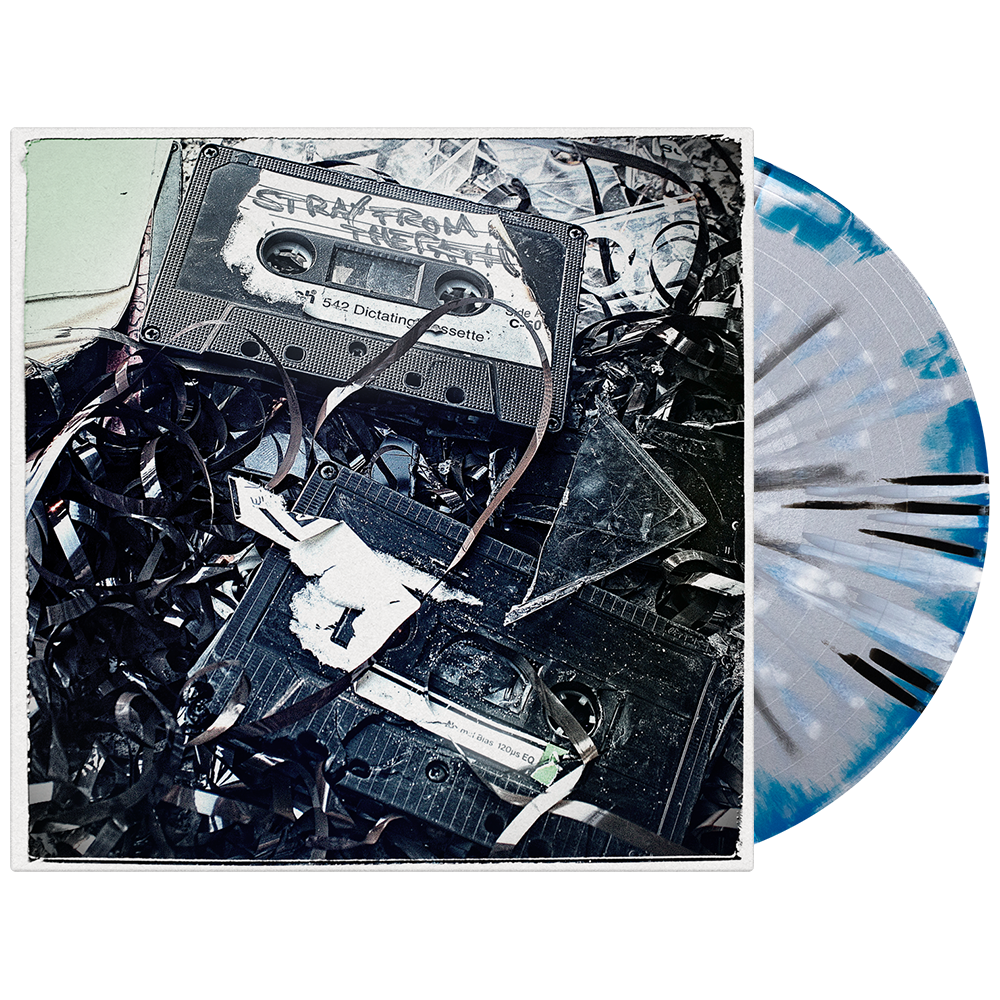 Stray From The Path - 'Rising Sun' Vinyl (Silver + Aqua Blue Side A/B w/ Black + White Splatter)