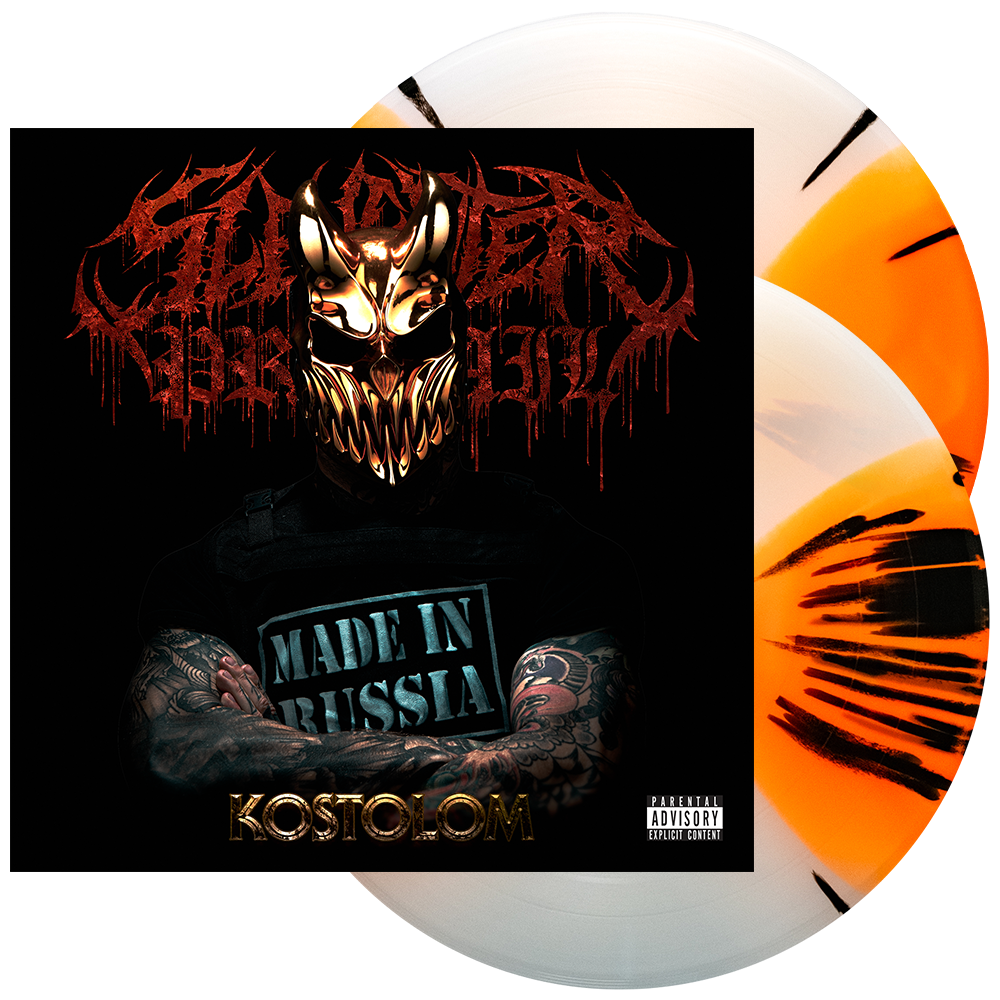 Slaughter To Prevail - 'Kostolom' Vinyl (Milky Clear + Neon Orange Butterfly w/ Black Splatter)