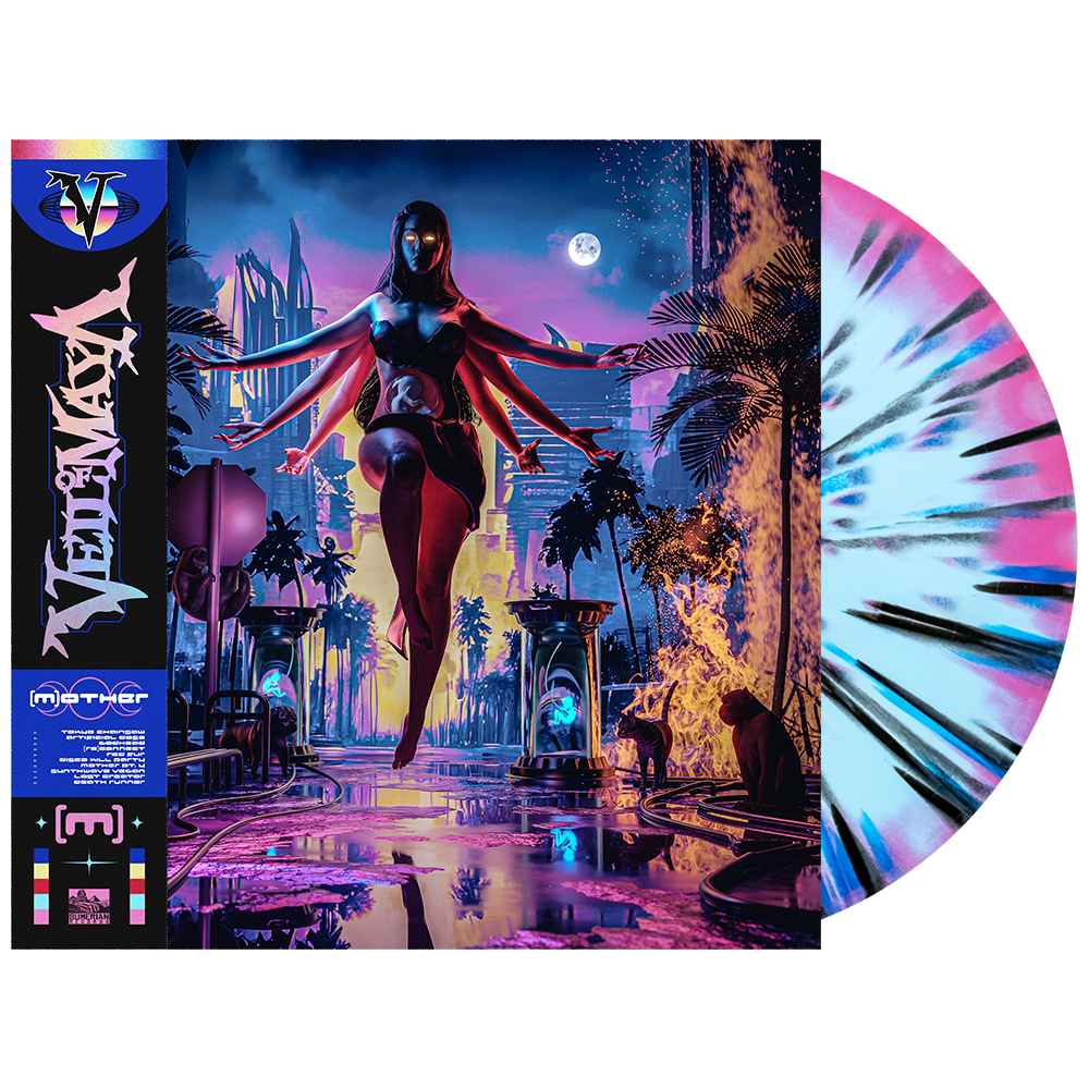 Veil of Maya - [m]other Vinyl (Baby Blue + Hot Pink Side A/B w/ Black + Blue Splatter)