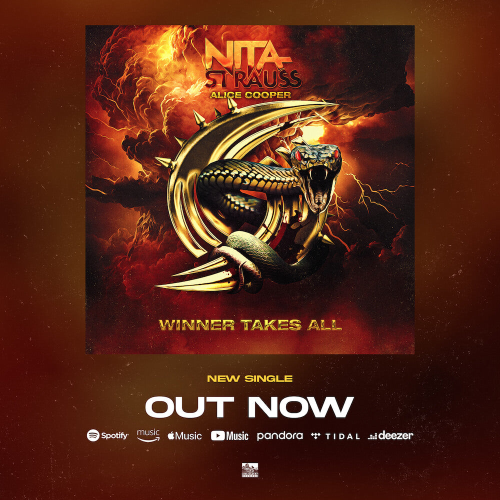 NITA STRAUSS 'WINNER TAKES ALL (FT. ALICE COOPER)' OUT NOW