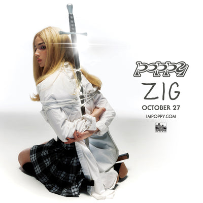 POPPY NEW ALBUM 'ZIG' OUT 10/27