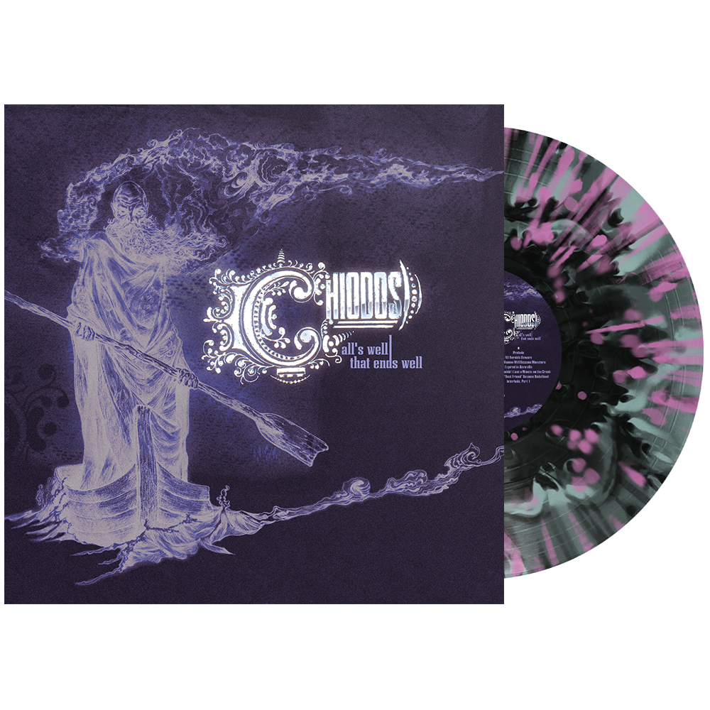 Chiodos - 'All's Well That Ends Well (20th Anniversary)' Vinyl (Black in Ice Blue Cloudy w/ Violet Splatter)