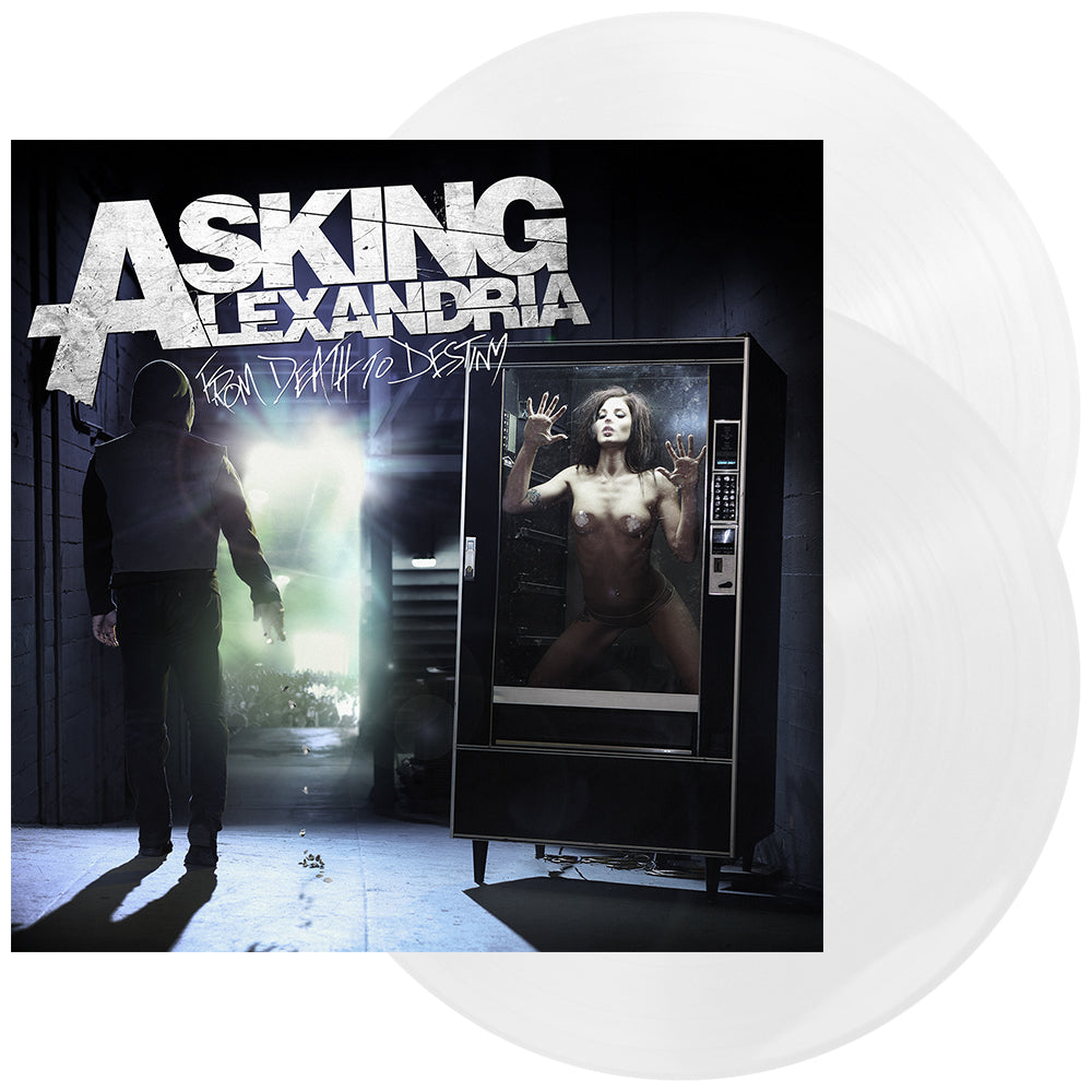 Asking Alexandria - 'From Death To Destiny' Vinyl (Powder White) (1st Press)