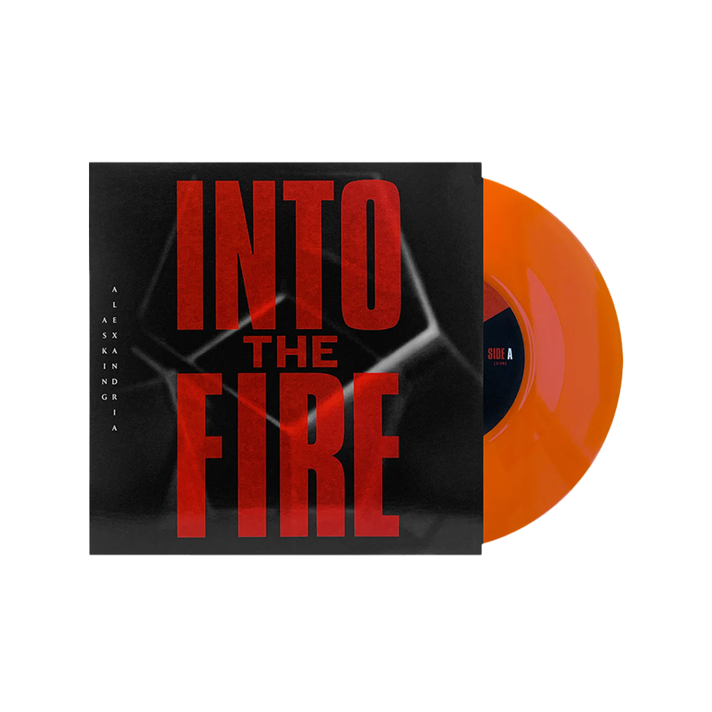 Asking Alexandria - 'Into The Fire' Single 7" Trans Orange Vinyl
