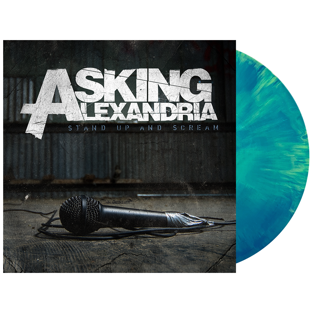 Asking Alexandria - ‘Stand Up And Scream’ Vinyl (Mint Green + Aqua Blue Galaxy)