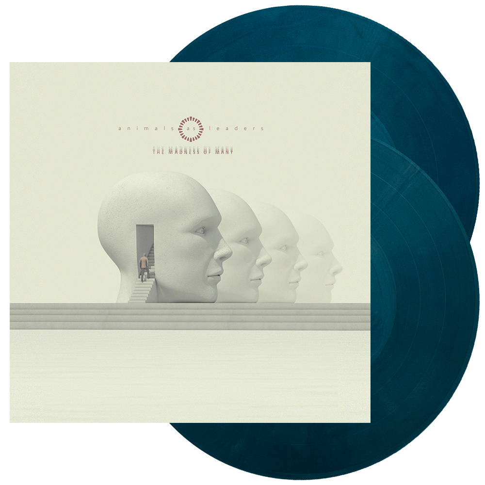 Animals As Leaders - 'The Madness Of Many' Vinyl (Galaxy: Trans. Sea Blue + Silver)