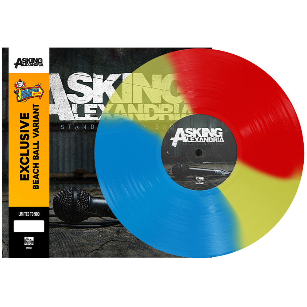 Asking Alexandria - ’Stand Up and Scream’ Vinyl (Beach Ball)
