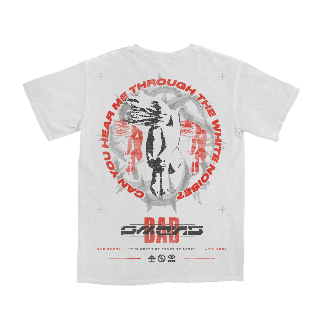 ★BADBLOOD★ BAD Mini Logo T-Shirt White Badblood T-Shirt – BBGSHOPHK