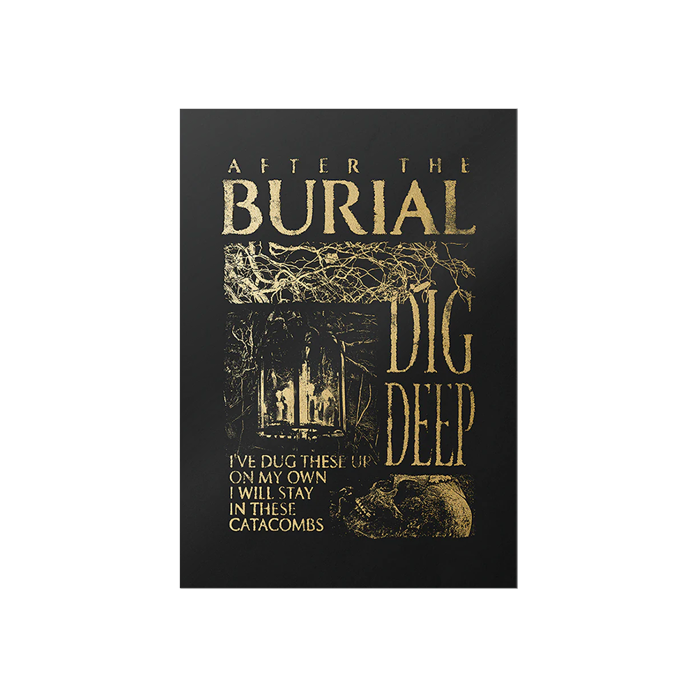 After The Burial - "Dig Deep Anniversary" 11x17 Screen-Printed Poster