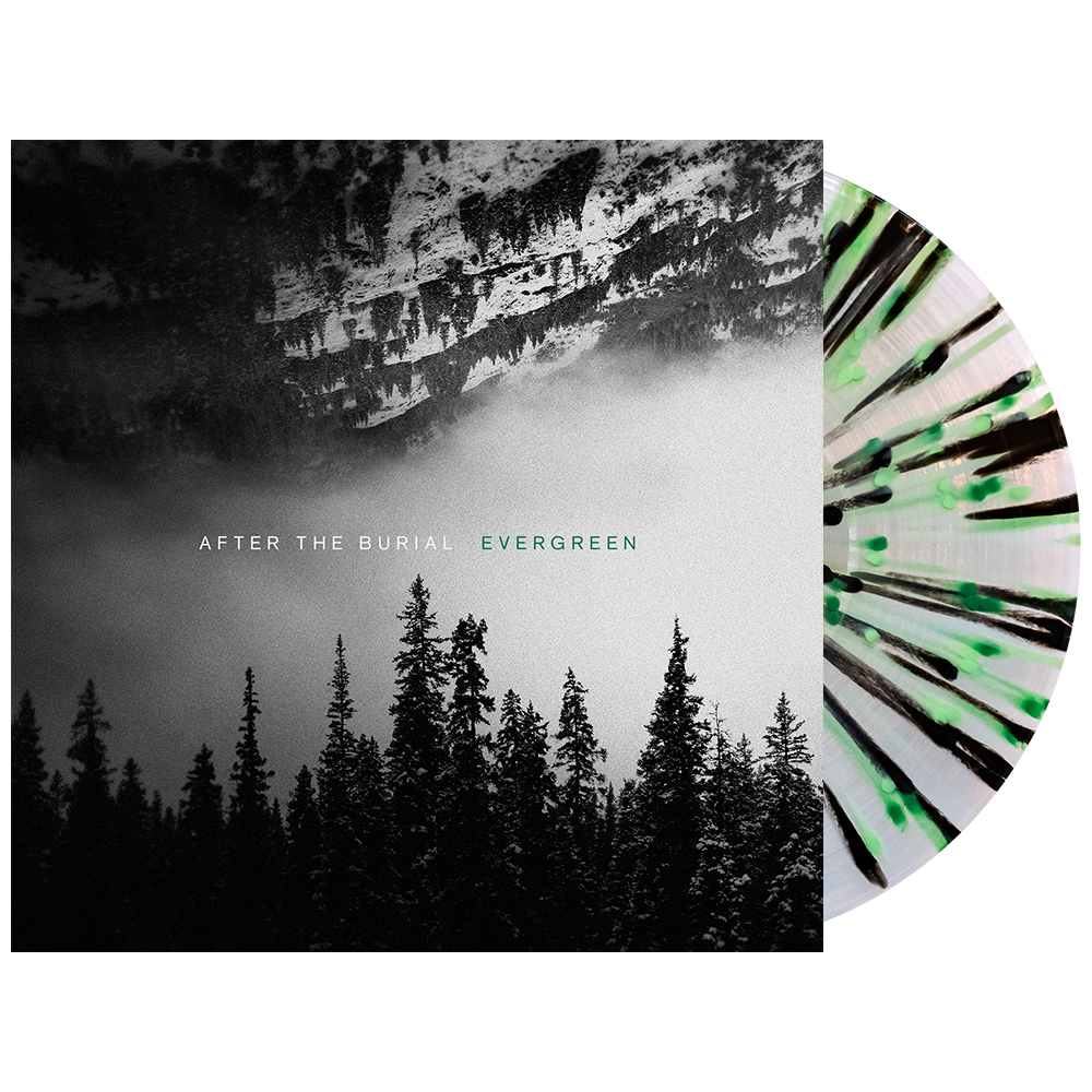 After The Burial - 'Evergreen' Vinyl (Clear w/ Black + Evergreen + Mint Splatter)