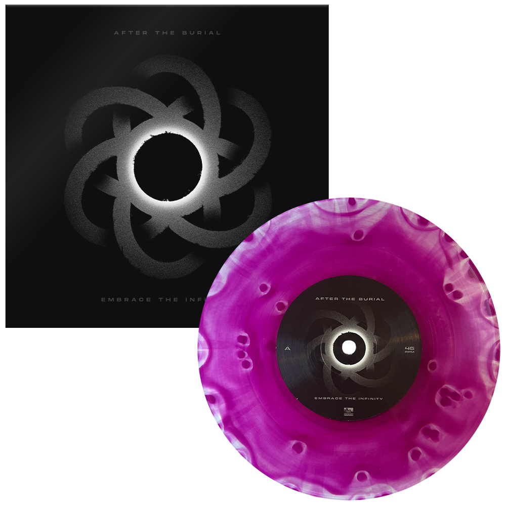 After The Burial - 'Embrace The Infinity' Vinyl (Trans. Deep Purple + Ultra Clear Cloudy)