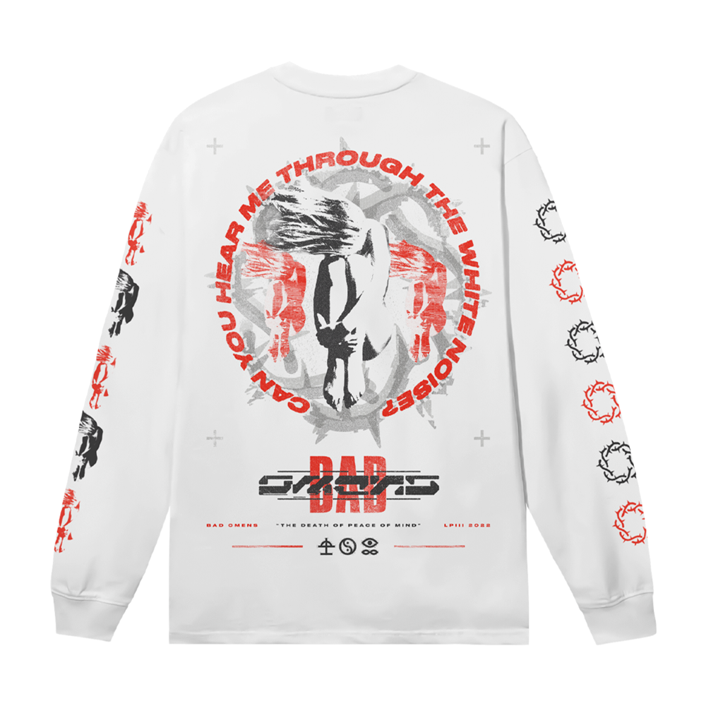 Bad Omens - Artificial Suicide White Longsleeve