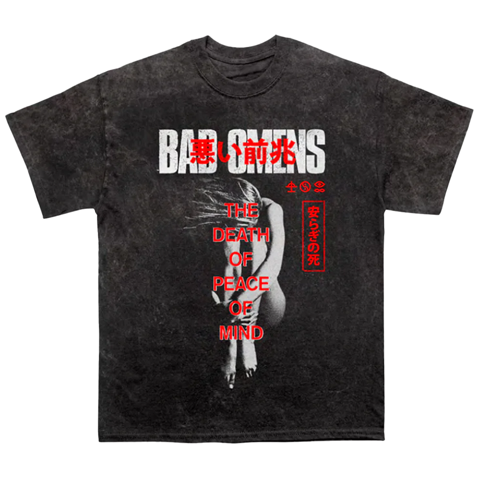 Bad Omens - Take Me First Mineral Wash Tee