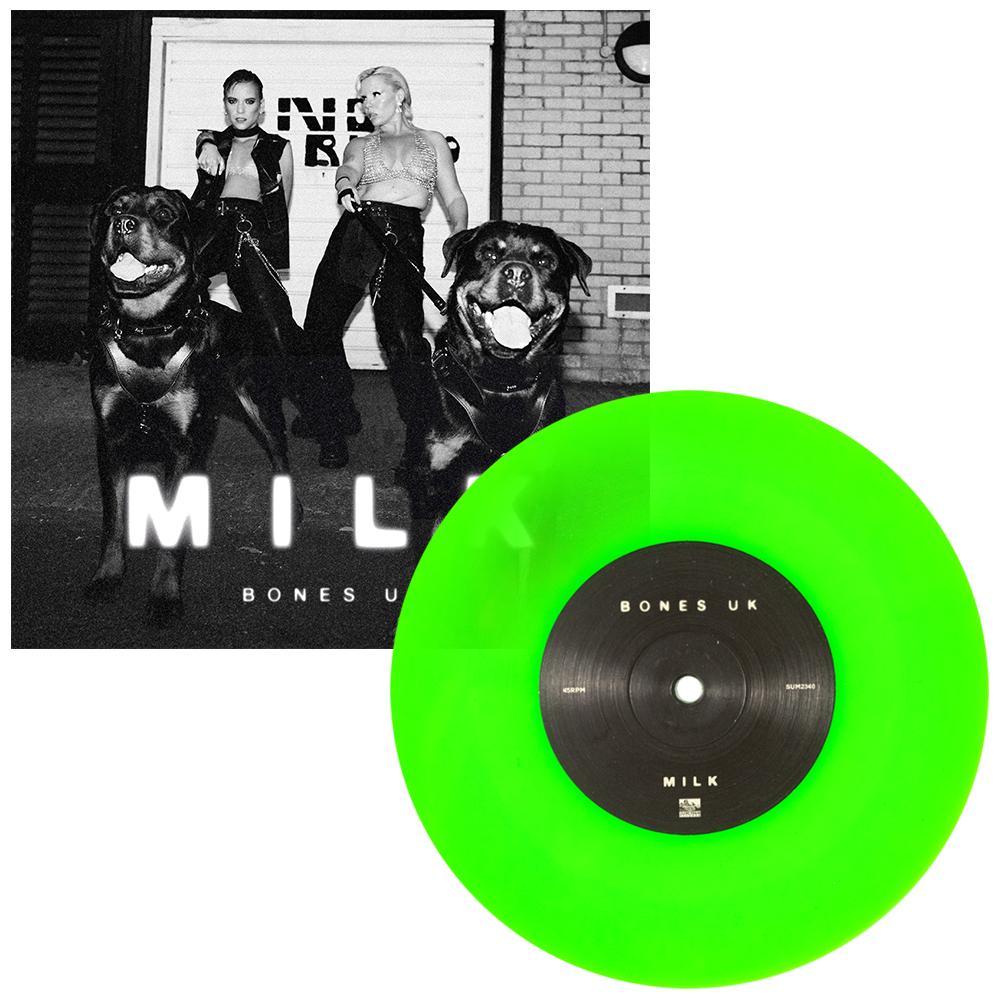 Bones UK - 'Milk / Cheap Love' 7" Vinyl (Neon Green)