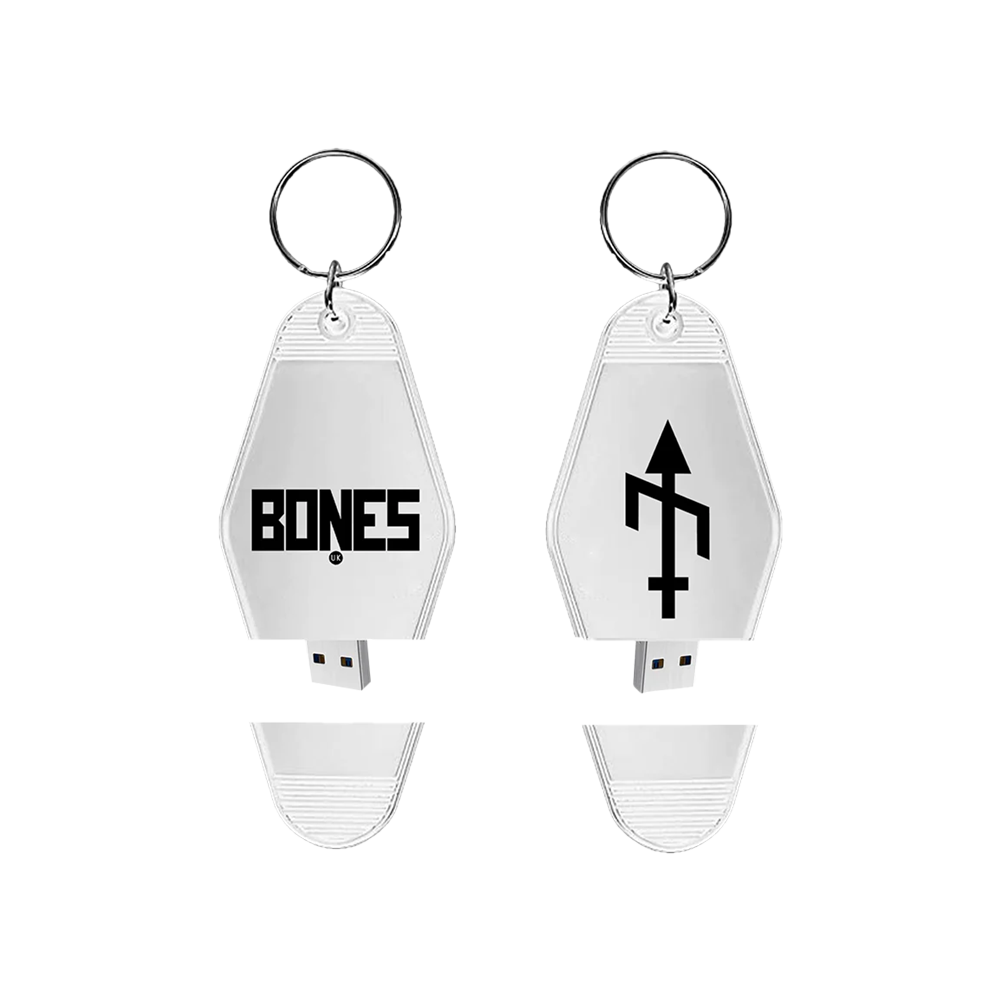 BONES UK - 'Unplugged' USB Motel Keychain