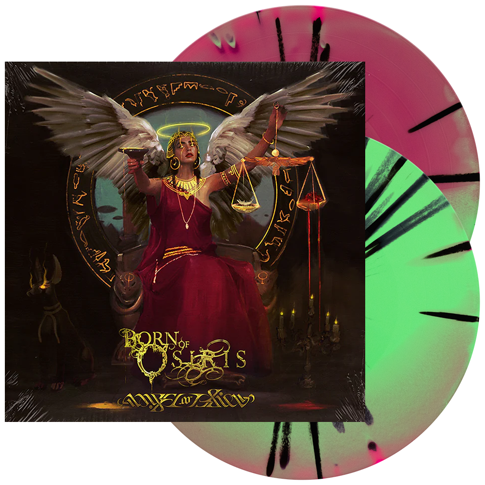 Born of Osiris - 'Angel or Alien' Vinyl (Mint Green & Neon Magenta Side A/B w/ Black Splatter)