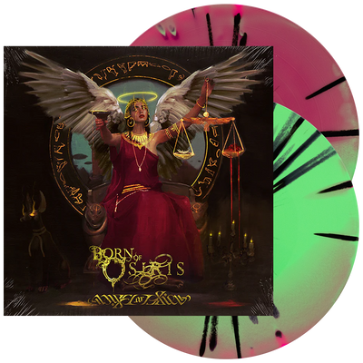 Born of Osiris - 'Angel or Alien' Vinyl (Mint Green & Neon Magenta Side A/B w/ Black Splatter)