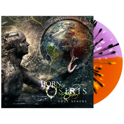 Born Of Osiris - 'Soul Sphere' Vinyl (Violet / Trans. Orange Split w/ Black + White Splatter)
