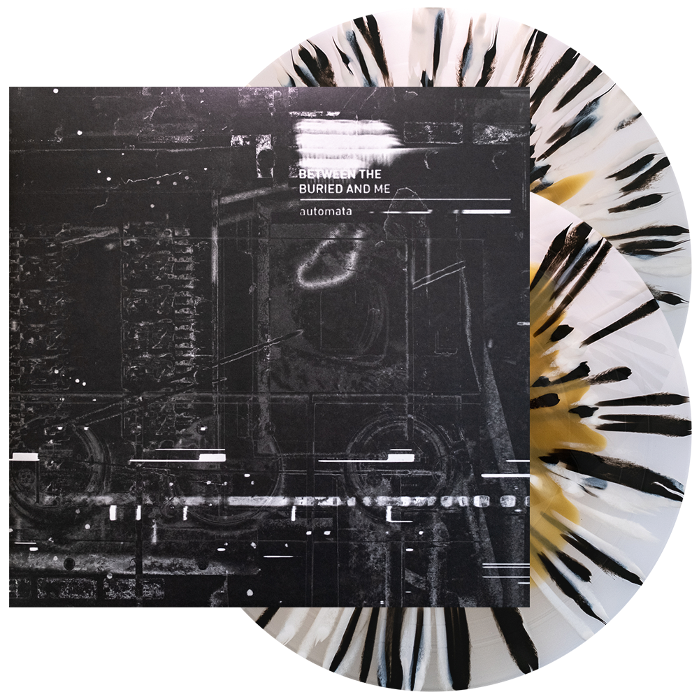 Between The Buried And Me - 'Automata' (Gold in Milky Clear w/ Black + White Heavy Splatter)