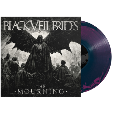 Black Veil Brides - ‘The Mourning EP’ Vinyl (Blue + Purple Side A/B w/ Gold Screenprint)