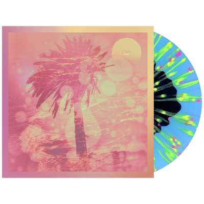 CHON - 'Homey' Electric Blue w/ Black + Yellow + Violet Splatter Vinyl