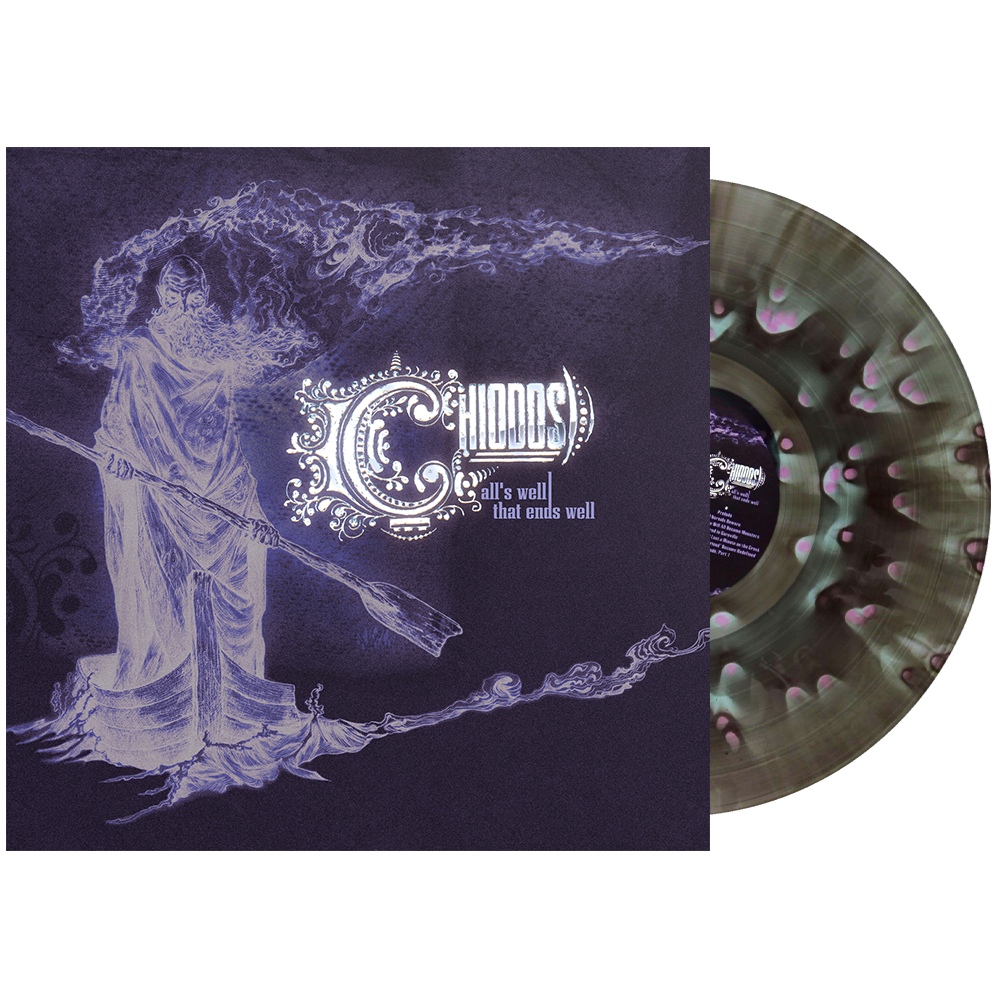 Chiodos - 'All's Well That Ends Well (20th Anniversary)' Vinyl (Black in Ice Blue Cloudy w/ Violet Splatter)