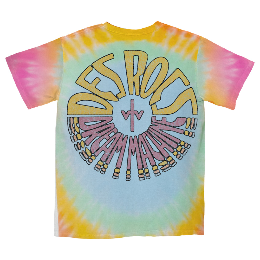 Des Rocs - Dream Machine Dye Tee – Sumerian Merch