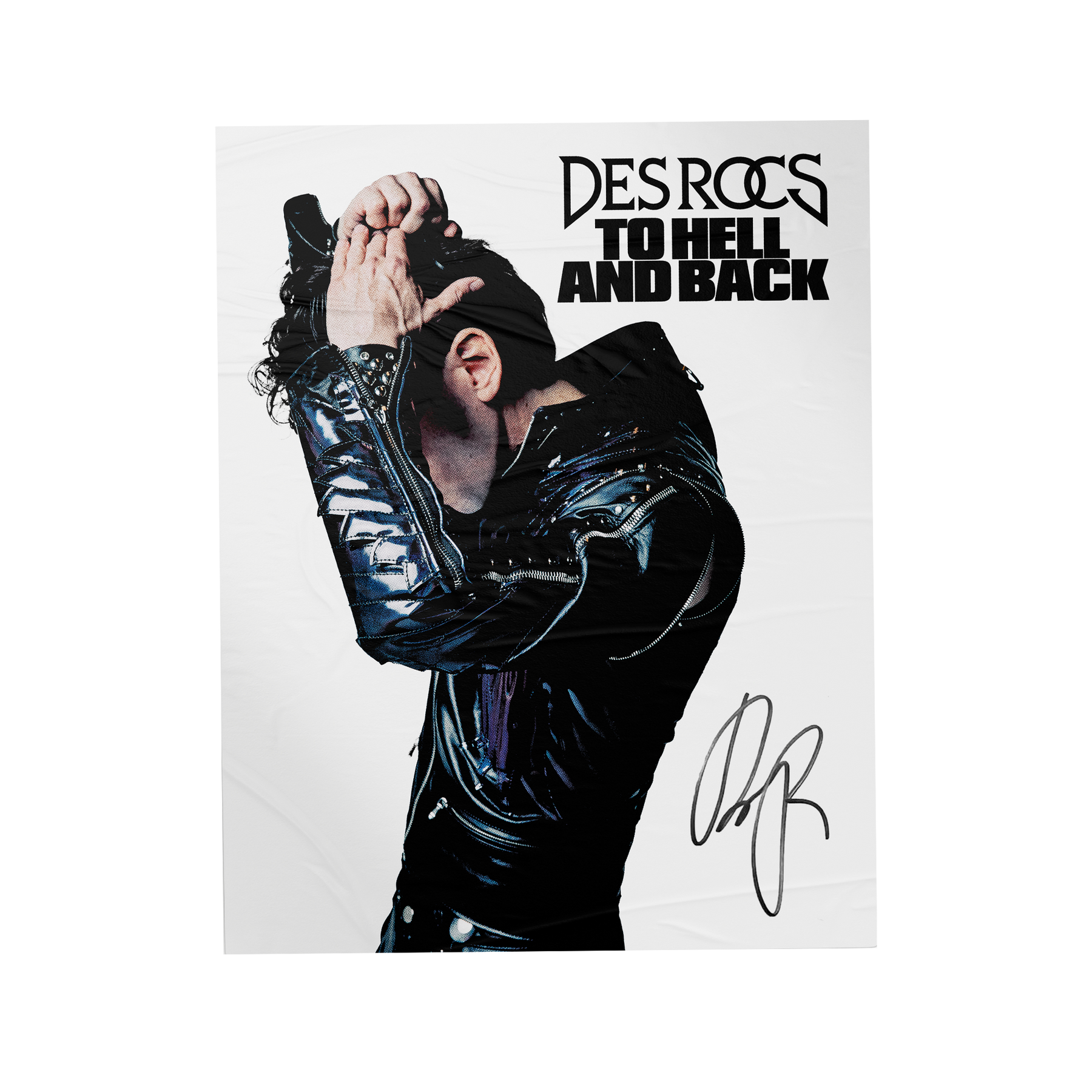 Des Rocs - 'To Hell and Back' Signed Poster – Sumerian Merch