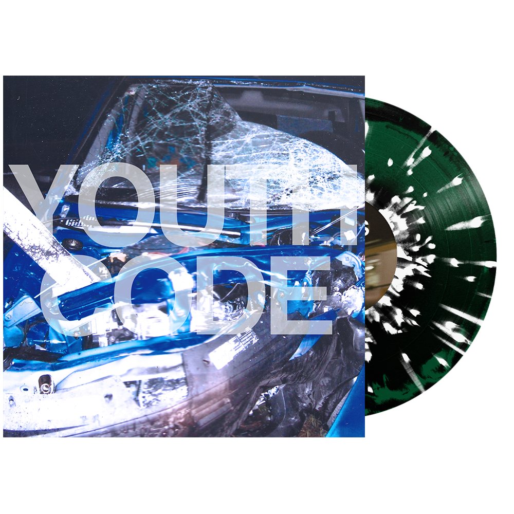 Youth Code - 'Yours, With Malice' Vinyl (Green + Black Side A/B w/ White Splatter)