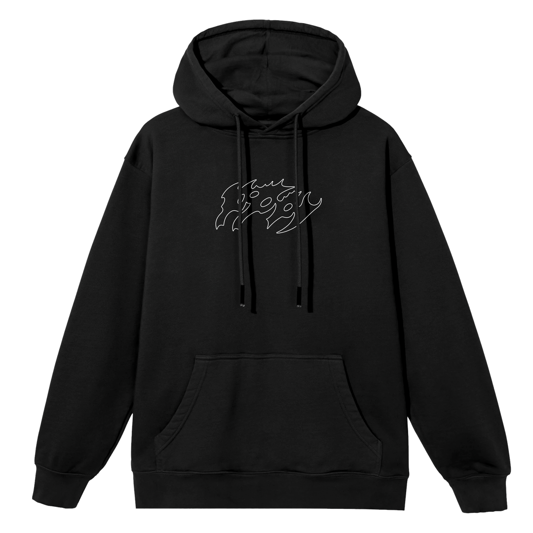 Poppy Negative Spaces Black Hoodie Sumerian Merch