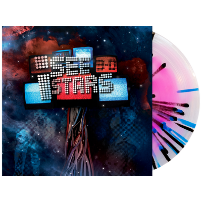 I See Stars - '3D' Vinyl (Neon Magenta in Clear w/ Bluejay + Black Splatter)