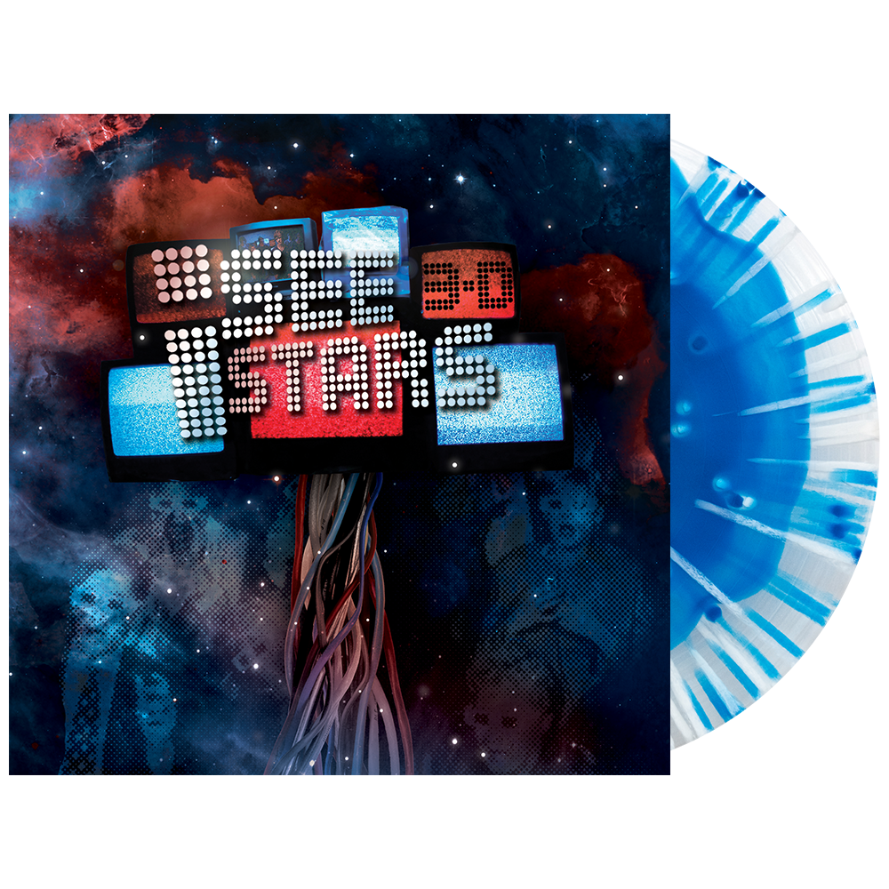 I See Stars - '3D' Vinyl (Bluejay in Clear w/ White + Bluejay Splatter)