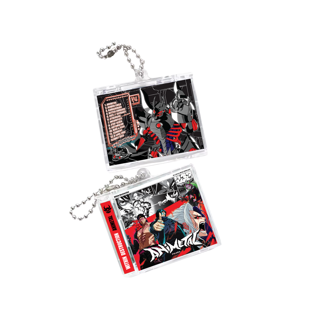 Within Destruction - 'ANIMETAL' NFC Mini CD – Sumerian Merch