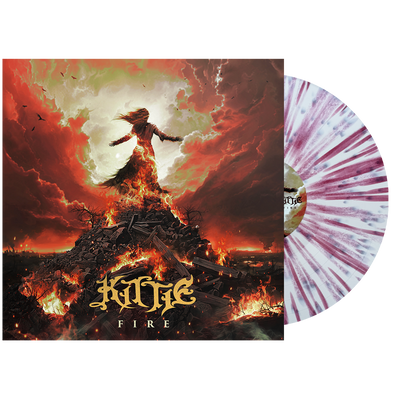 Kittie - 'Fire' Vinyl (Bone White w/ Oxblood Splatter)