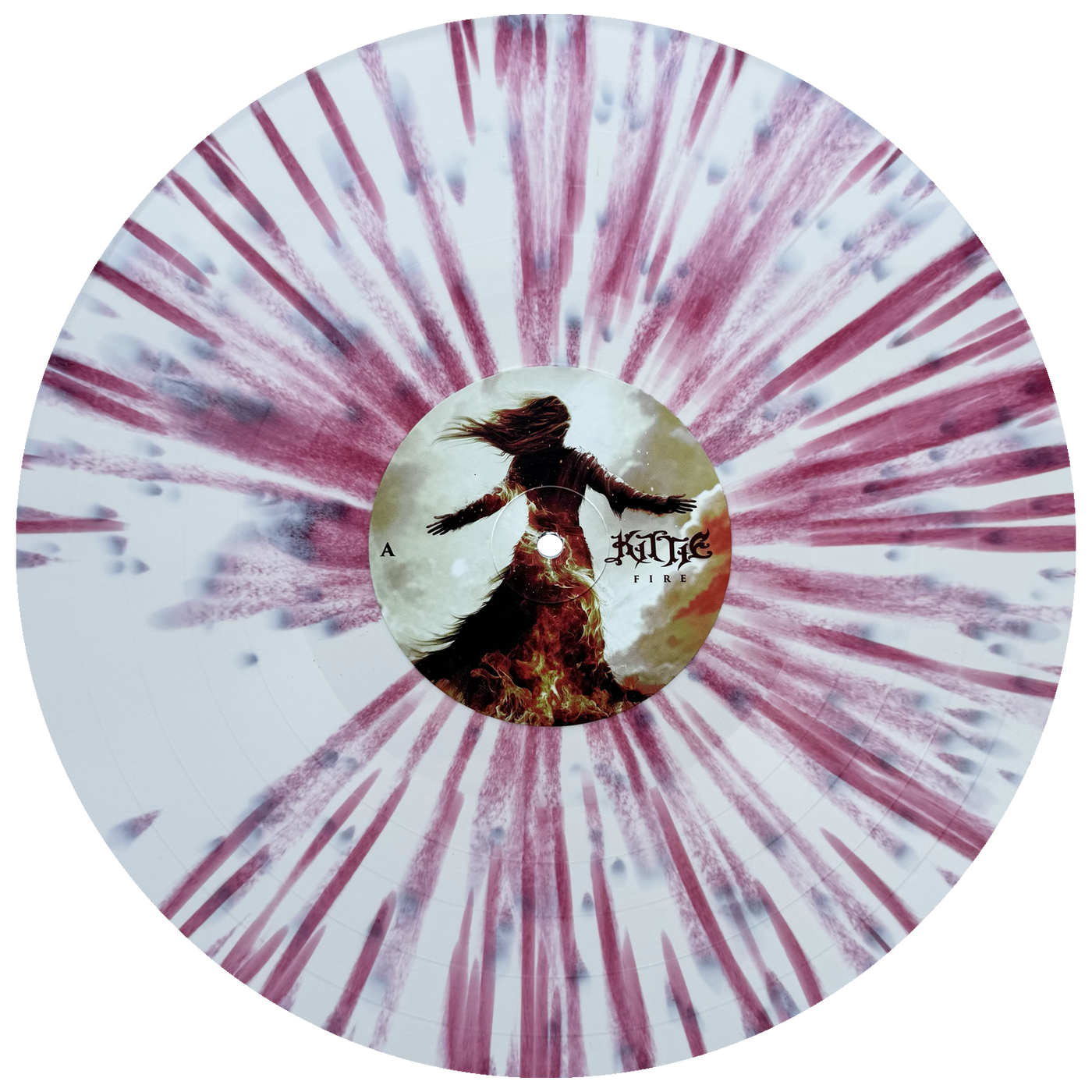 Kittie - 'Fire' Vinyl (Bone White w/ Oxblood Splatter)