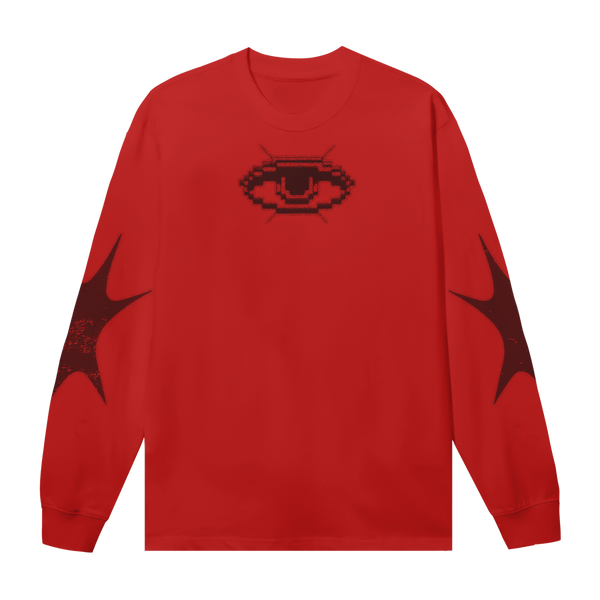Tシャツ・カットソー THE COLDEST MOMENT TCM daily comedian raglan long sleeve sky Intergalactic Frequency Long Sleeve T-Shirt – HUF Worldwide