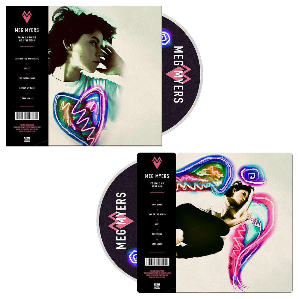 Meg Myers - 'Thank U 4 Taking Me 2 The Disco' + 'I'd Like 2 Go Home Now' 2xEP (CD)