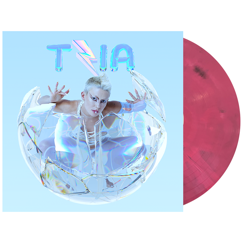 Meg Myers - 'TZIA' Vinyl (Hot Pink w/ Black + White Marble)