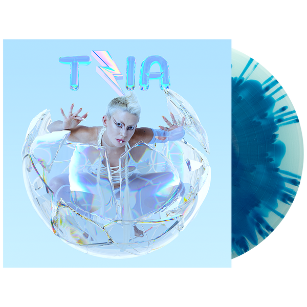 Meg Myers - 'TZIA' Vinyl (Cloudy: Trans. Aqua Blue + Trans