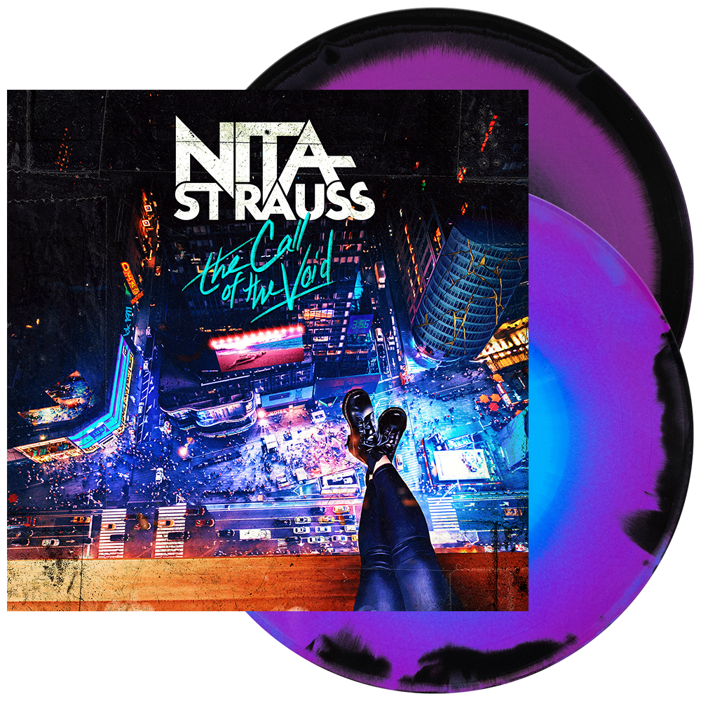 Nita Strauss - The Call Of The Void 2xLP (Cyan + Purple + Black Tricolor)