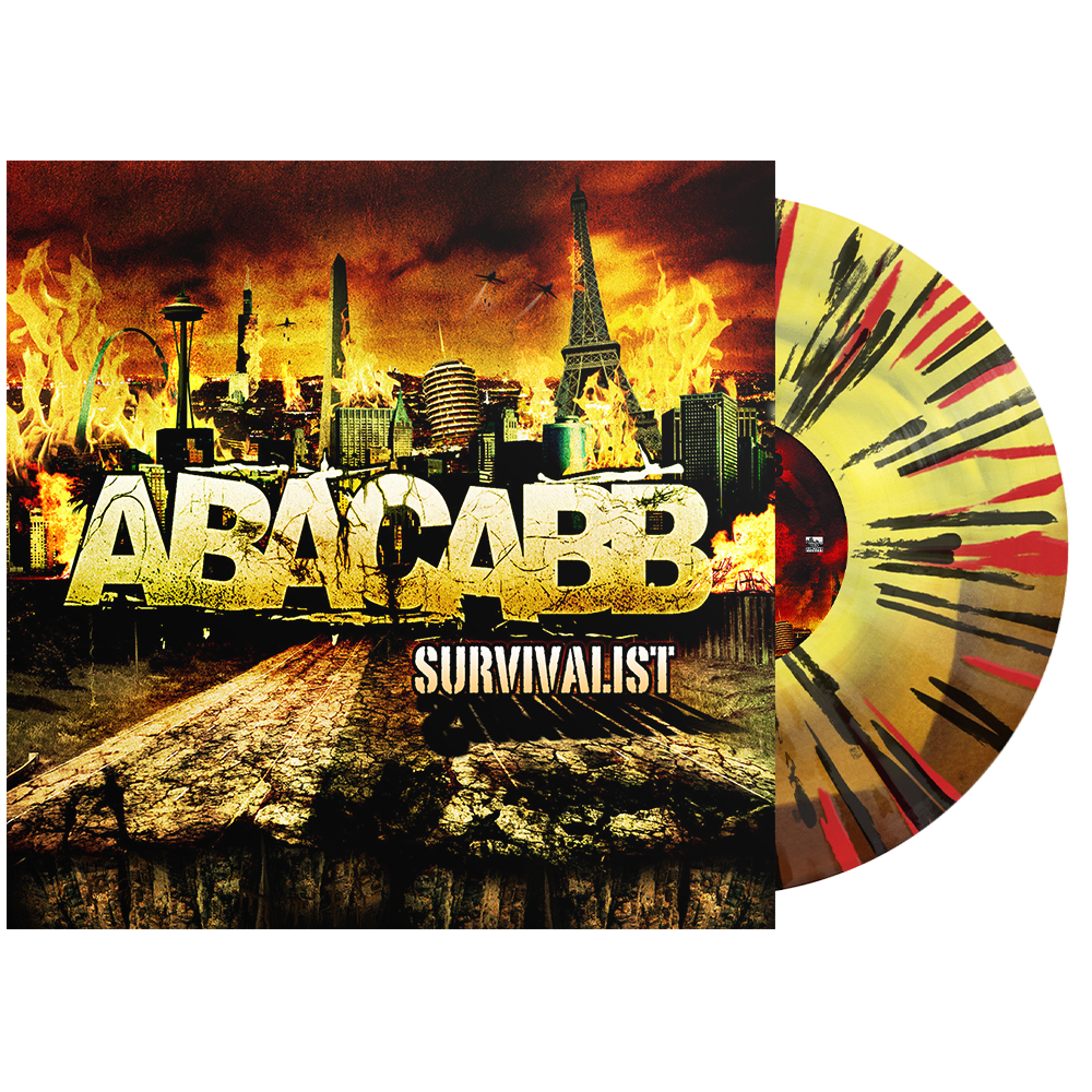 ABACABB - ‘Survivalist’ Vinyl (Yellow + Brown Side A/B + Black + Apple Red Splatter