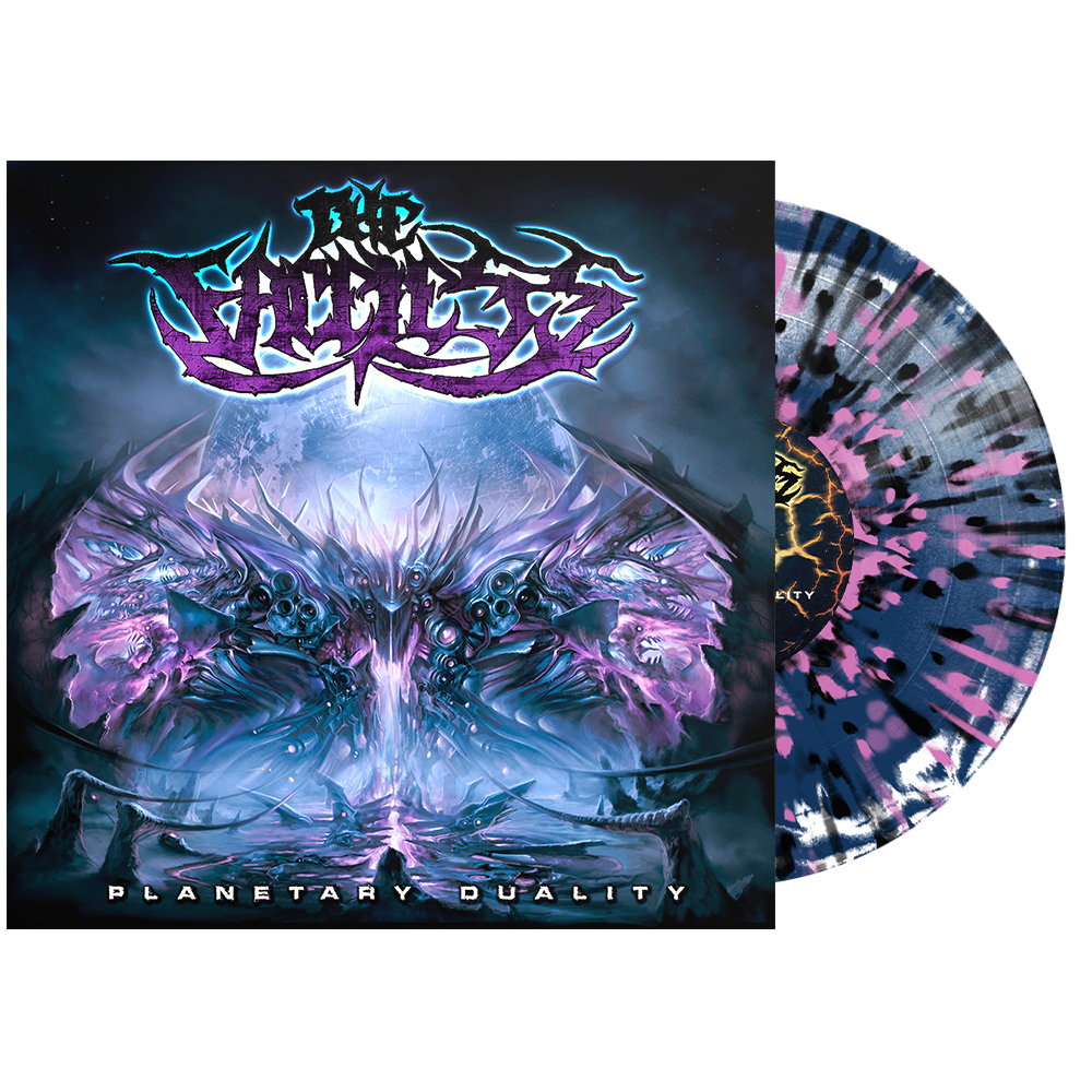 The Faceless - ‘Planetary Duality’ Vinyl (Blue + White Side A/B w/ Violet + Black Splatter)