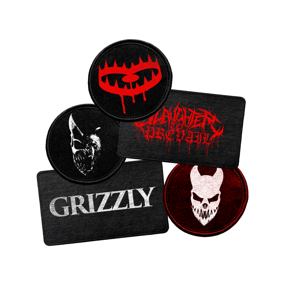 Slaughter To Prevail - 'GRIZZLY' Patch Pack