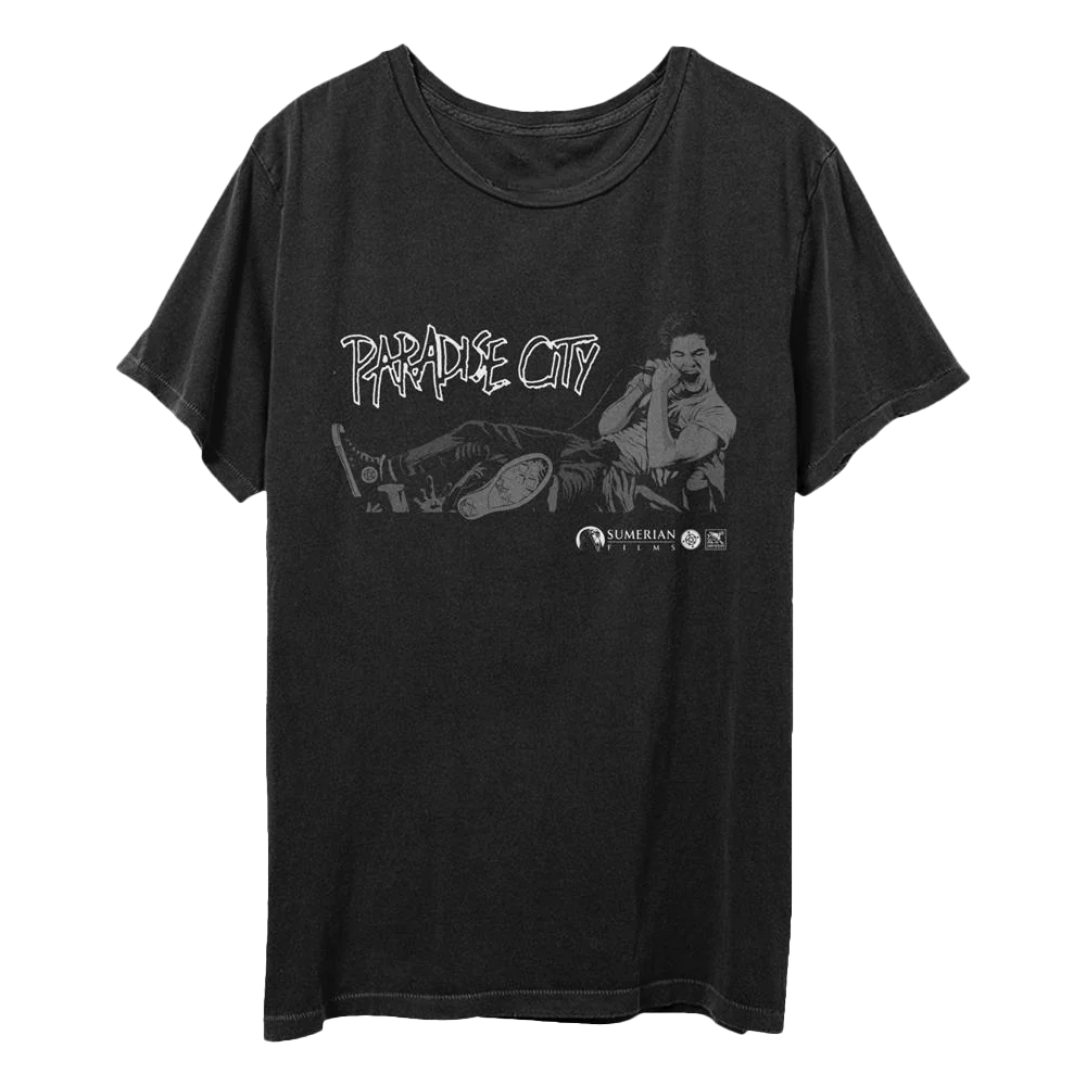 Paradise City - Crowdsurfer Black T-Shirt
